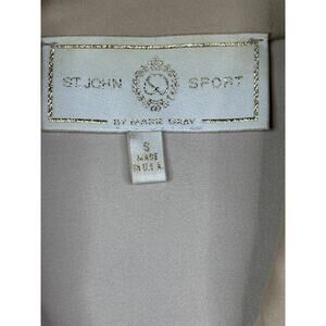 St. John Sport Women's Beige Jacket Size S